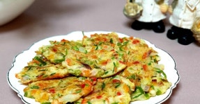 팽이버섯전 짜투리야채로 노릇노릇 맛있게