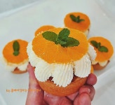 [미니오븐베이킹]오렌지타르트(orange tarte)만들기: 상큼 달콤 오렌지 생크림 타르트 만들기 과일타르트만들기