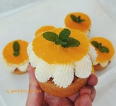 [미니오븐베이킹]오렌지타르트(orange tarte)만들기: 상큼 달콤 오렌지 생크림 타르트 만들기 과일타르트만들기