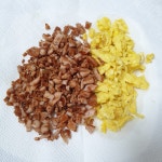 햄 계란 주먹밥(아기밥,간단메뉴,5분요리)