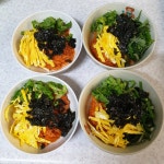 비빔 국수.(새콤,달콤,매콤한 입맛 돋우는 한그릇 메뉴.)