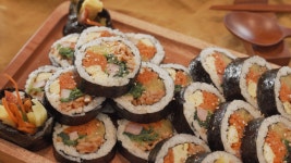 고슬고슬 특별한 밥짓기와 매운어묵 김밥을 예쁘게 싸는 방법까지! 김밥 달인되기 프로젝트!