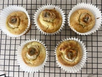 바나나 머핀만들기, 홈베이킹 초보가능한 쉬운레시피