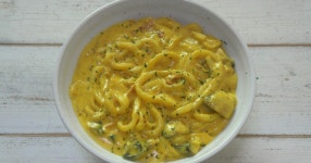 한 그릇 요리 크림카레우동 만들기 혼밥 메뉴로 좋아요.