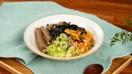 여름엔 냉묵밥! 지금은 온묵밥! 따뜻한 묵밥 만들기 ♥