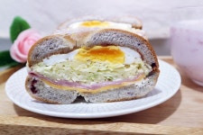 베이글샌드위치 만들기, 주말 브런치 즐기기