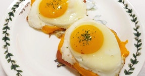 참신한 치즈 스팸 계란후라이