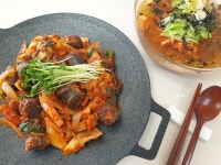 엄지척 술안주 순대볶음 레시피