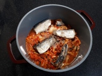 캔 고등어 김치찌개