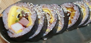 남은 음식 활용, 치즈 산적 김밥