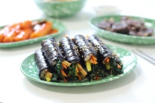 꼬마김밥만들기 겨자소스 곁들어 먹으면 엄지척!