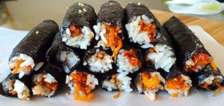 마약 꼬마김밤 / 청도김밥 만들기