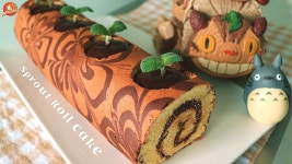 세상에 단 하나뿐인 꽃무늬 롤케이크 만들기!