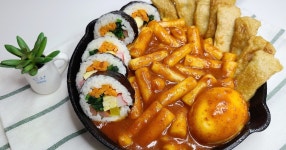 엄마표 간식 홈메이드 신전떡볶이st 카레 가루로 맛을 더해!!