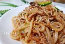 중국식 볶음우동, 매콤한 중화볶음면