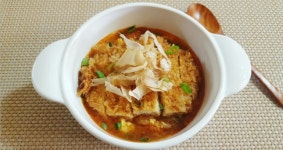 [김치가츠나베 만드는 법]비 오는 날 따끈 칼칼한 국물 요리