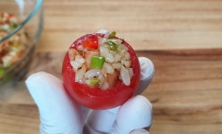 밥만 먹어도 찰지고 맛있는 참드림쌀 경기미로 한입 쏙~토마토 스터프트 만들기