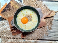 [참드림쌀]계란죽, 간단하면서 든든한 한끼.