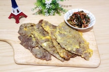 소고기육전 만들기 + 파채무침
