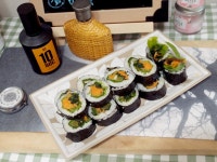#맛남의광장 #깻순요리 #깻잎순나물만들기 #깻순김밥만들기 #고기와햄없어도 맛있는김밥!!
