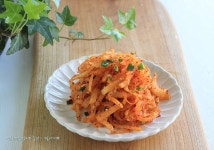 짠지무침 만드는법~물기없이 꼬들하게 무치는 법