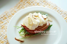 브리치즈 오픈샌드위치 만들기 홈카페 브런치메뉴 레시피