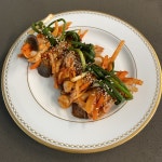 [백선/순정/곤지7호]부추버섯김치 맛보고 가세요 ^^