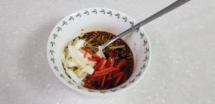 광어 들기름 깻잎조림 광어 들기름 깻잎조림 