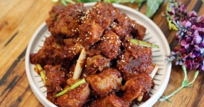 대구 동인동 매운찜갈비 돼지고기로 만들어 보세요.