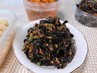 김무침 김조림 요리(밑잔찬)