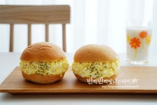 모닝빵 샌드위치 계란샐러드 샌드위치 만들기