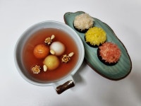 HACCP 인증식품 닭가슴살 삼색찹쌀찜과 원소병