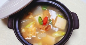 시원한 황태국 끓이기
