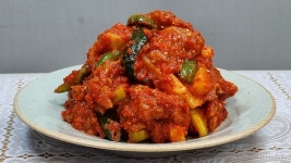 홍어회 무침