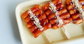 간식으로 딱 조은 떡꼬치 만들기 소스레시피 까지