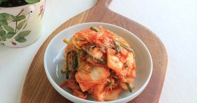 배추김치 한포기 담그기- 딸에게# ~막김치