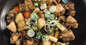 간장 찜닭. 캬라멜 없이 찜닭 양념 만드는법.