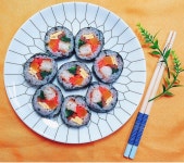 돈까스김밥 [바삭고소한 돈까스 넣고 만든 김밥! 언제 먹어도 맛있어요!]