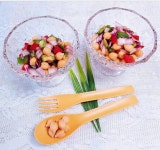 병아리콩 샐러드 [다이어트의 단짝! 병아리콩으로 만든 샐러드! 오리엔탈드레싱과 잘 어울려요!]]