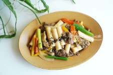 궁중떡볶이 만드는법 간장떡볶이 레시피