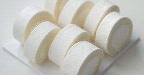 Salted Butter ))) 꿀 모찌 모찌 롤 케이크 만들기 | CU GS 편의점 모찌롤 만들기