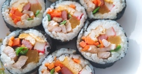 땡초 김밥 만들기 고추 김밥 만들었어요!