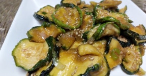 보름나물 호박 오가리 나물 레시피