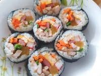 땡초 김밥 만들기 고추 김밥 만들었어요!