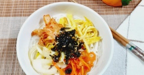별미로 잔치국수 좋아요 ~!