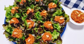 백종원 참치 쌈장 상추 쌈밥으로 한 끼 메뉴 가능해요. 백종원 참치 쌈장 상추 쌈밥으로 한 끼 메뉴 가능해요. 