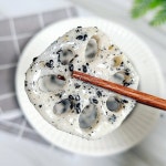 흑임자 드레싱 연근샐러드 레시피 한정식집에서 맛보던 그맛!