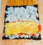 당근 듬뿍 넣어 다이어트 김밥 만들기~