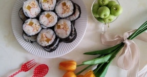 유부듬뿍 유부김밥!!!