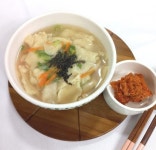 쫄깃쫄깃 야들야들 초간단 수제비 만들기~